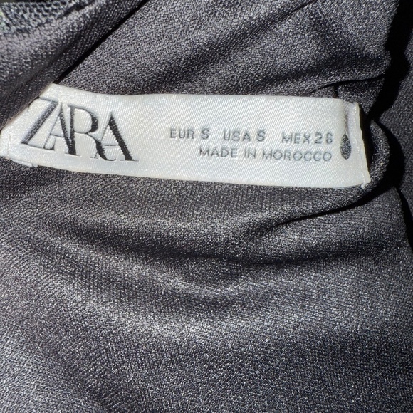 Zara Multi Color Sequin Mini Dress Size Small - Picture 8 of 9